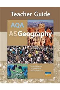 AQA AS Geography Teacher Guide + CD