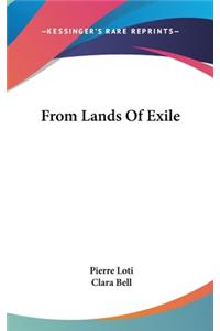 From Lands Of Exile