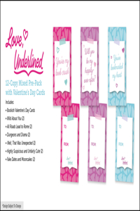 Love, Underlined 12-Copy Mixed Pre-Pack with Valentine's Day Cards