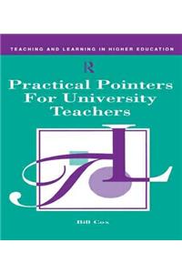 Practical Pointer for University Teachers