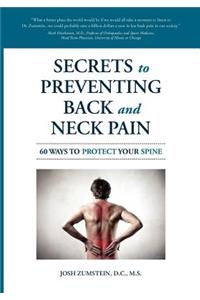 Secrets to Preventing Back and Neck Pain