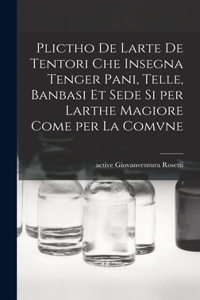 Plictho de larte de tentori che insegna tenger pani, telle, banbasi et sede si per larthe magiore come per la comvne
