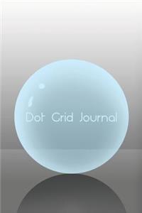 Dot Grid Journal Blue Bubble