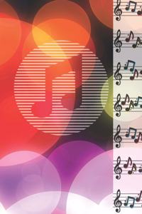 Blank Sheet Music Notebook - 100 Pages Of Blank Manuscript Paper