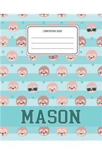 Composition Book Mason