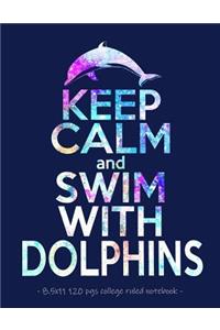 Keep Calm & Swim with Dolphins