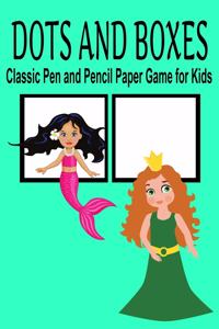 Dots and Boxes Classic Pen and Pencil Paper Game for Kids
