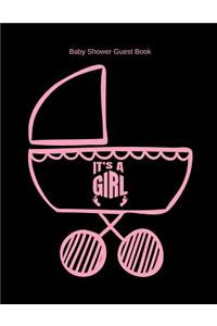 Baby Shower Guest Book It's A Girl