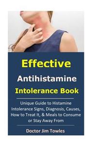 Effective Antihistamine Intolerance Book