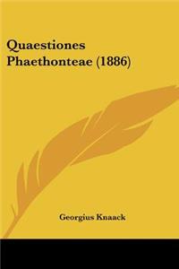 Quaestiones Phaethonteae (1886)