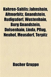 Kohren-Sahlis: Jahnshain, Altmrbitz, Gnandstein, Rdigsdorf, Wstenhain, Burg Gnandstein, Dolsenhain, Linda, Pflug, Neuhof, Meusdorf, T