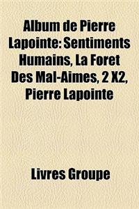 Album de Pierre Lapointe