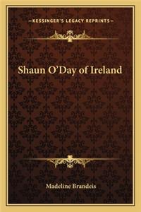 Shaun O'Day of Ireland