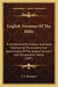 English Versions of the Bible