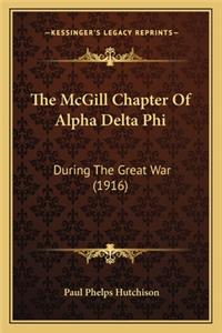 McGill Chapter of Alpha Delta Phi