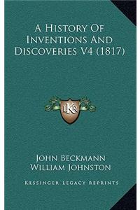 A History Of Inventions And Discoveries V4 (1817)
