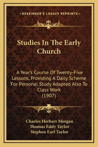 Studies in the Early Church