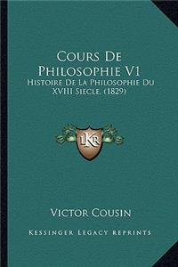 Cours De Philosophie V1