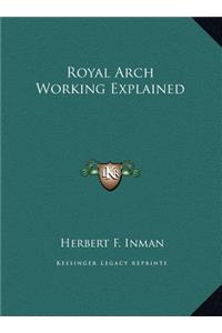 Royal Arch Working Explained