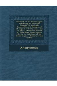Handbook of the Steam-Engine