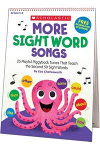 More Sight Word Songs Flip Chart