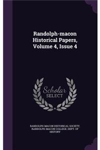 Randolph-Macon Historical Papers, Volume 4, Issue 4