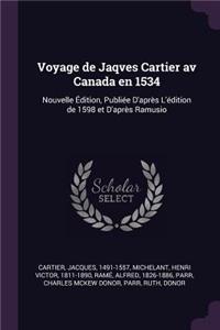 Voyage de Jaqves Cartier av Canada en 1534