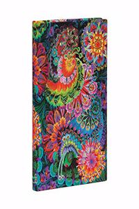 Paperblanks Moonlight Olena's Garden MIDI Address Book Elastic Band Closure 144 Pg 120 GSM