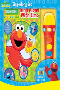 Sesame Street: Sing Along with Elmo! Light Up Microphone and Songbook Sound Book Set