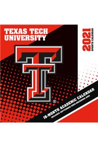 Texas Tech Red Raiders 2021 12x12 Team Wall Calendar