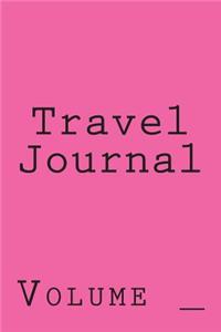 Travel Journal