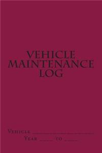 Vehicle Maintenance Log