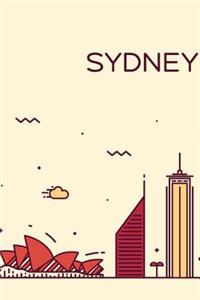 Sydney Notebook & Journal. Productivity Work Planner & Idea Notepad: Brainstorm Thoughts, Self Discovery, to Do List
