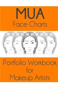 MUA Face Charts Portfolio Workbook for Makeup Artists