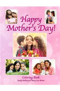 Happy Mother's Day Coloring Book