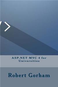 ASP.NET MVC 4 for Universities