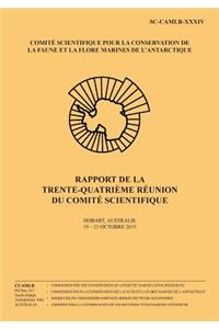 Rapport de la trente-quatrième réunion du Comité scientifique