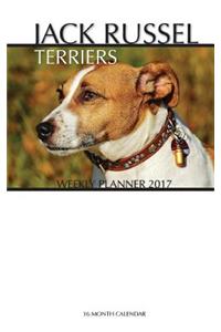 Jack Russel Terriers Weekly Planner 2017