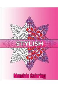Stylish Mandala Coloring