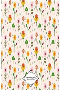 Notebook Journal Lined, Blank No Lined Art No.22