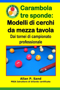 Carambola tre sponde - Modelli di cerchi da mezza tavola