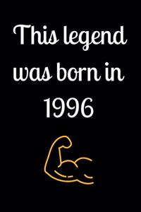 This legend was born in 1996