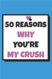 50 Reasons why you're my crush