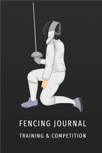 Fencing Training and Competition Journal