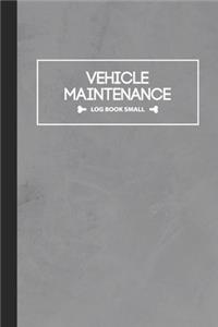 Vehicle Maintenance Log Book Small
