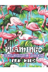 Flamingos Coloring Book