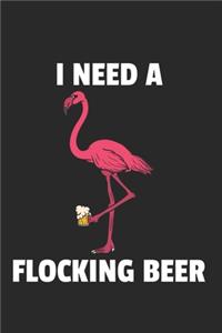 Flamingo Bier Notizbuch