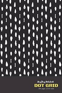 Dot Grid Notebook - AmyTmy Notebook - Personal Diary - Bullet Journal - 5 x 8 inch - 200 pages