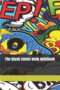The Blank Comic Book Notebook