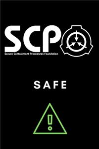 SCP Foundation - Safe Notebook - College-ruled notebook for scp foundation fans - 6x9 inches - 120 pages